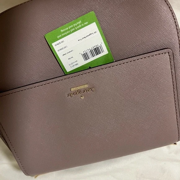 MAUVE pink Kate Spade crossbody bag